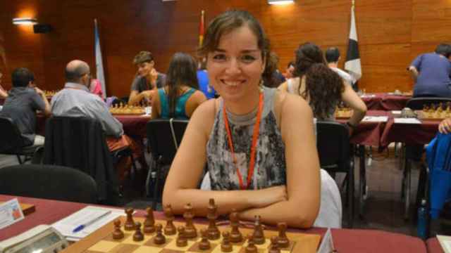 Sabrina Vega, campeona de España de ajedrez.