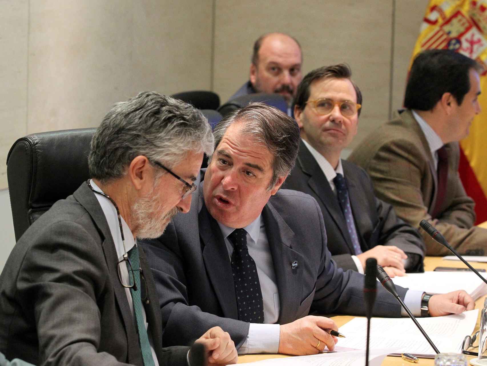 Gregorio Serrano durante la reunión del Comité Estatal de Coordinación.