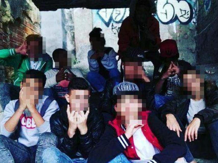 El mayor de los asaltantes sería el segundo por la izquierda en esta imagen.