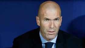Zidane, en el Wanda Metropolitano