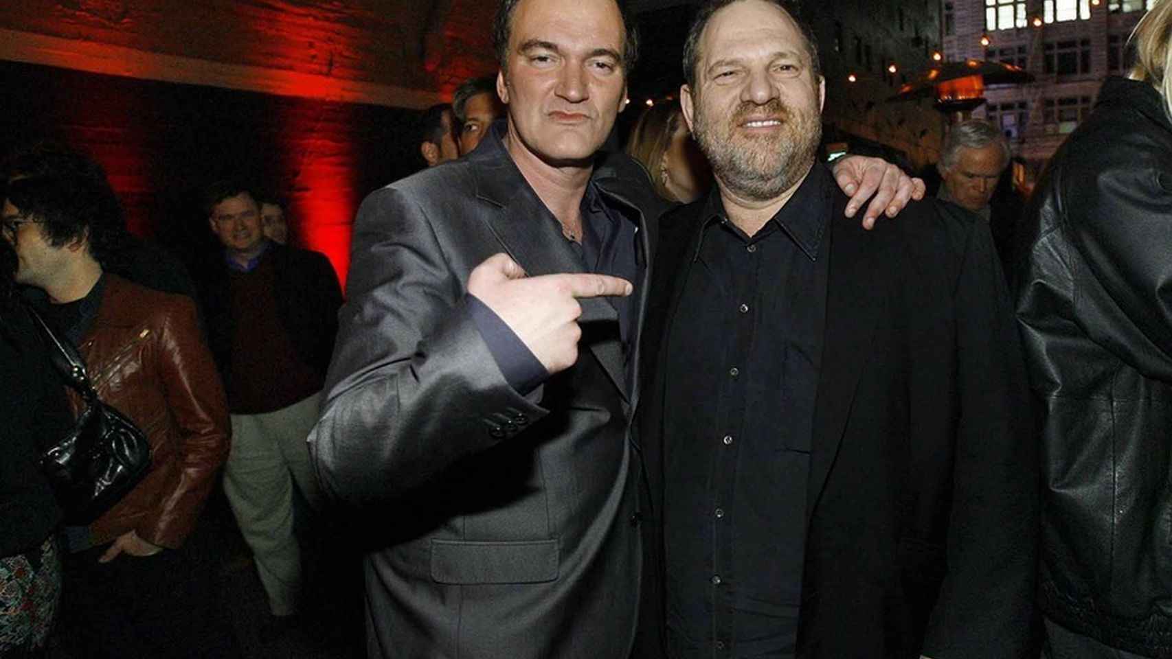 Cuando Tarantino era amigo de Weinstein.