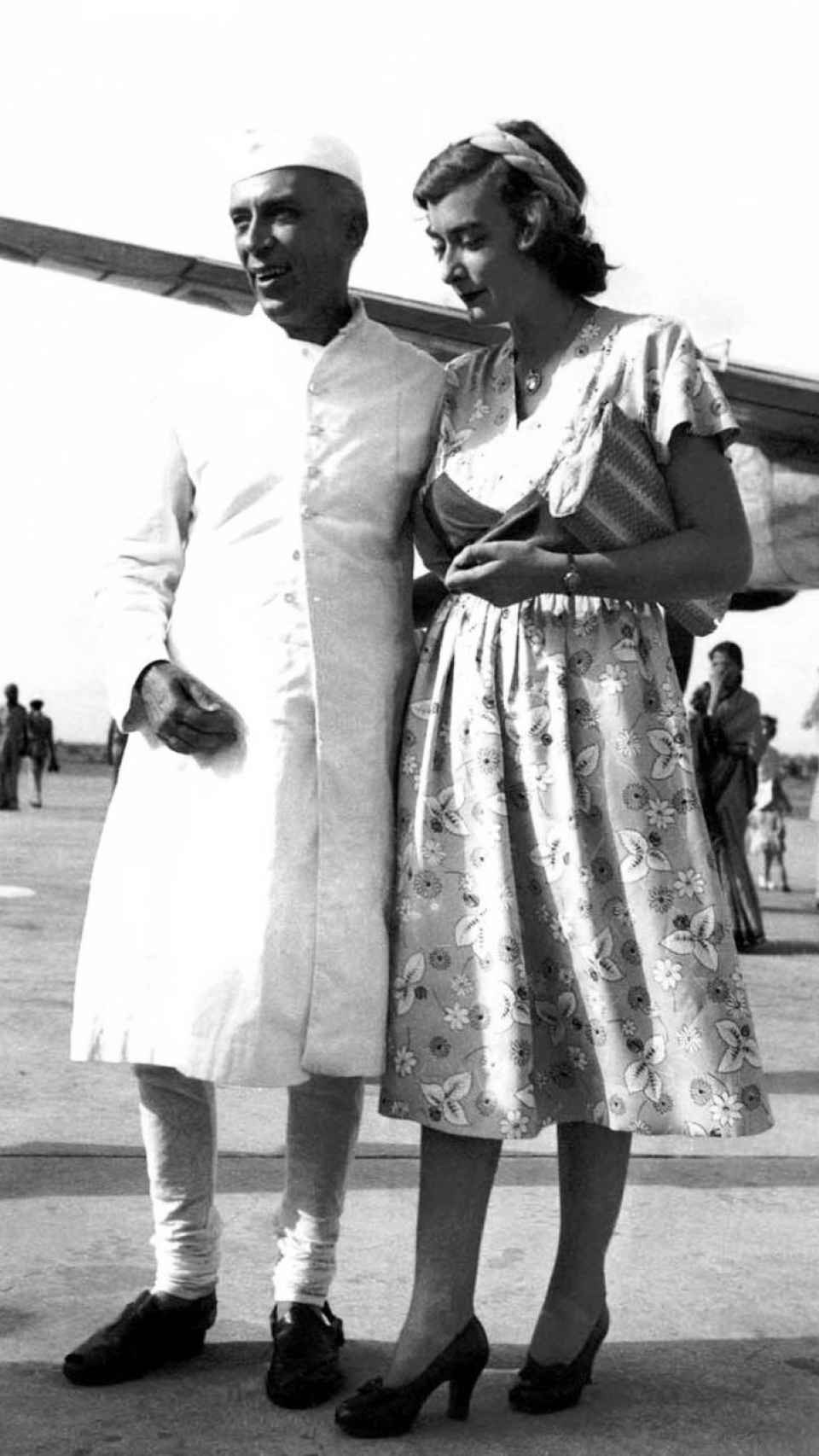 Nehru con Lady Pamela.