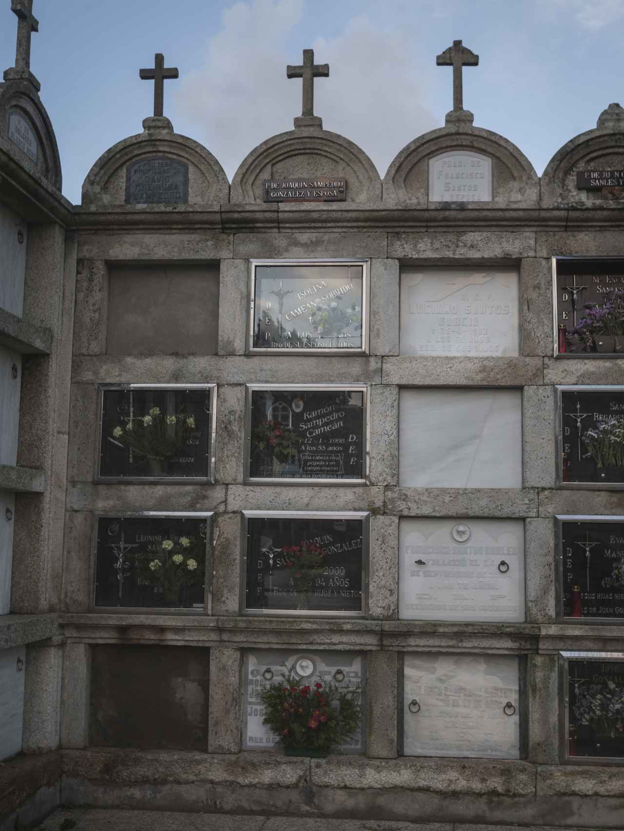 El cementerio del Porto do Son (A Coruña) alberga los restos de Ramón Sampedro.