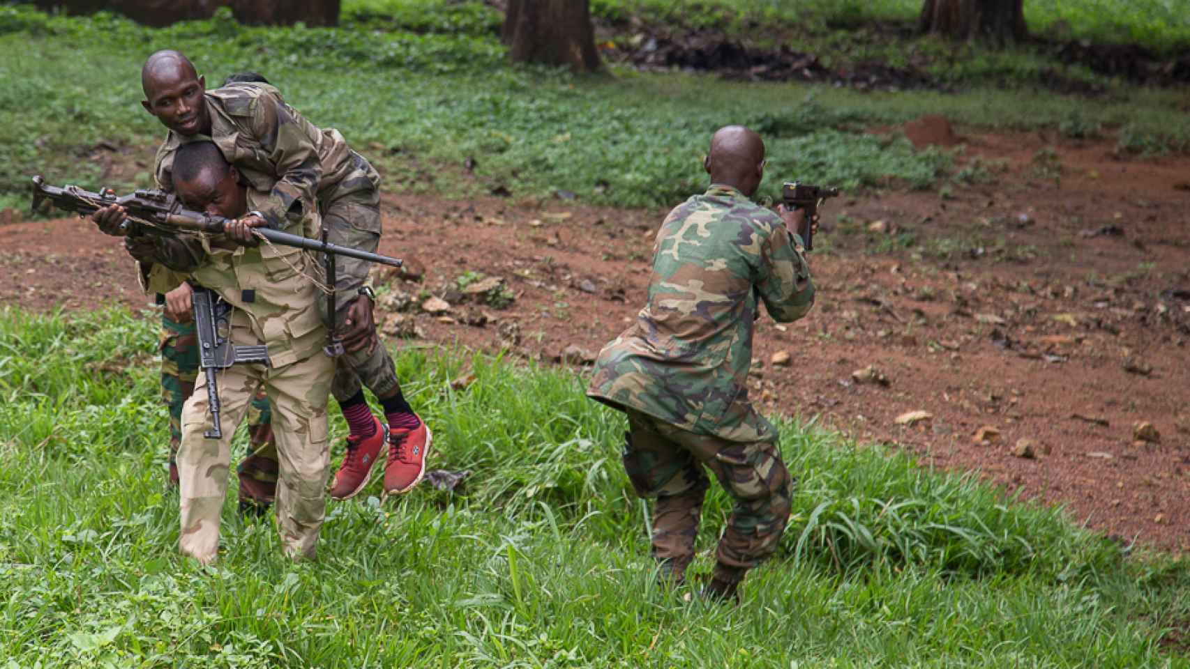 Misión de adiestramiento de las tropas de República Centroafricana.