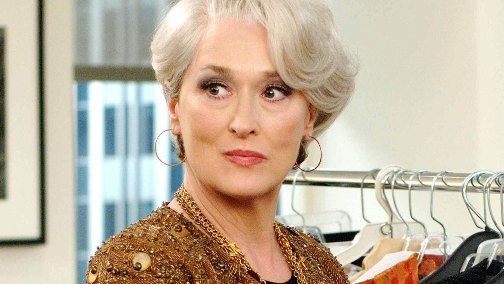 Meryl Streep en el diablo viste de Prada.