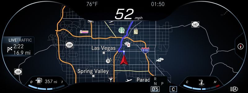 mbux mercedes-benz asistente de voz para el coche mapas
