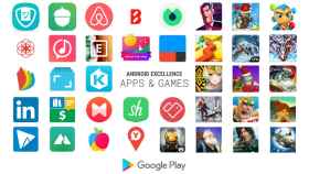 Google elige cuáles son las mejores aplicaciones y juegos con el sello «Android Excellence»