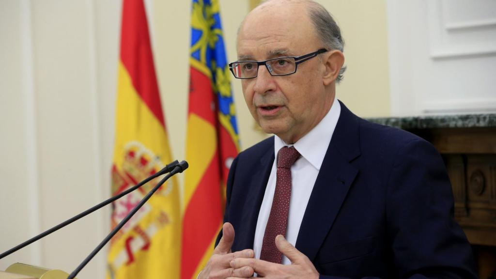 El ministro de Hacienda, Cristóbal Montoro, en una imagen de archivo.
