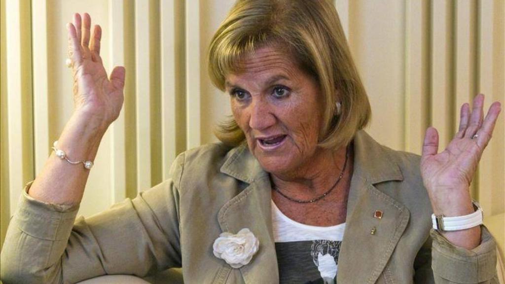 Núria de Gispert, presidenta del Parlamento catalán entre 2010 y 2015.