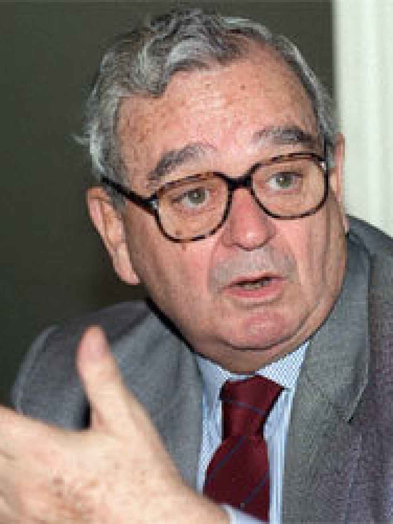 Joan Reventós, candidato del PSC a la presidencia de la Generalidad en 1980