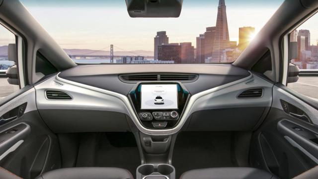 general motors cruise av coche autonomo sin volante ni pedales