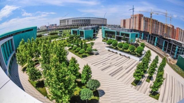 Panorámica del búnker de la selección.