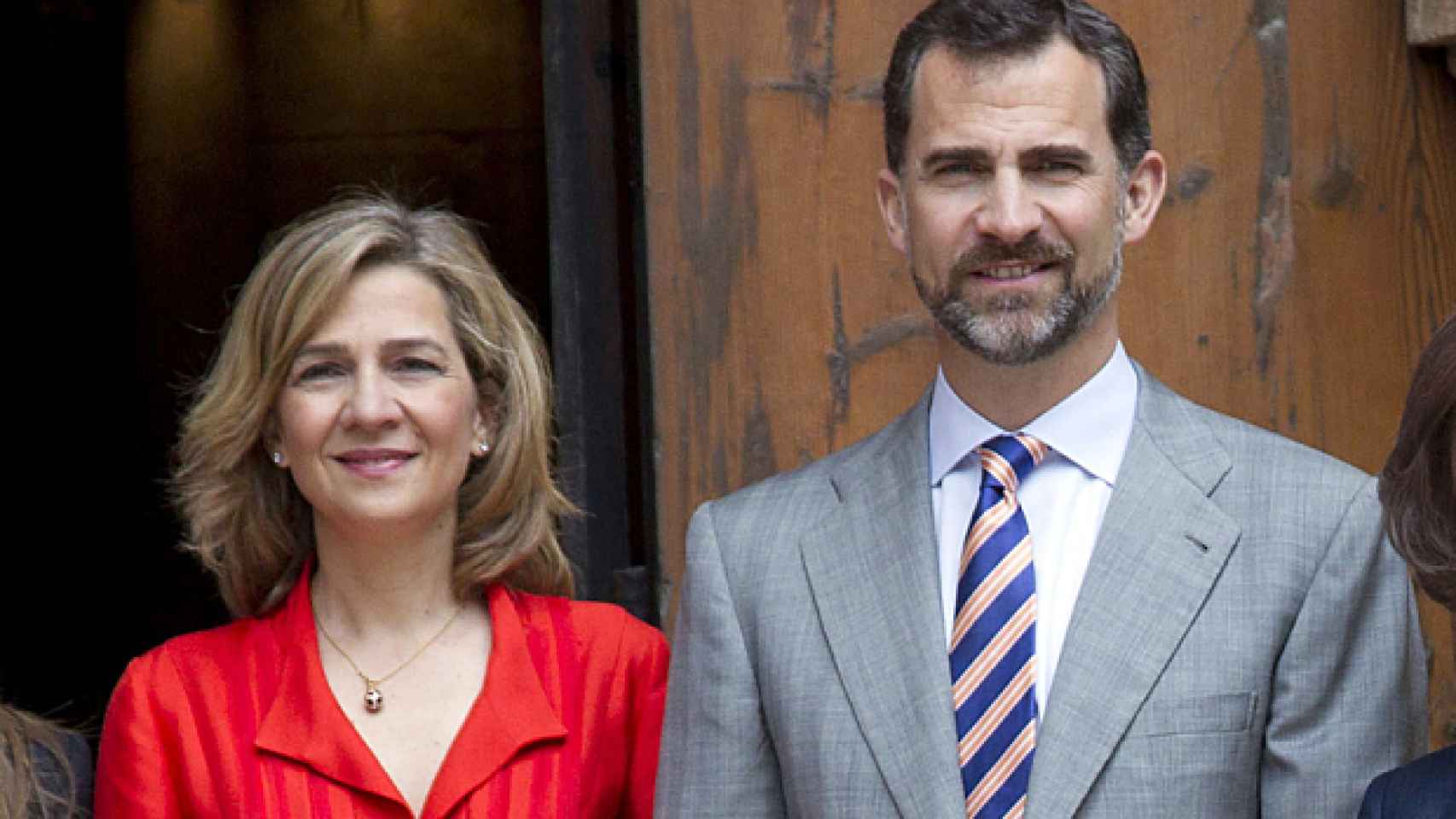 Cristina y Felipe de Borbón. Su relación ya es casi inexistente