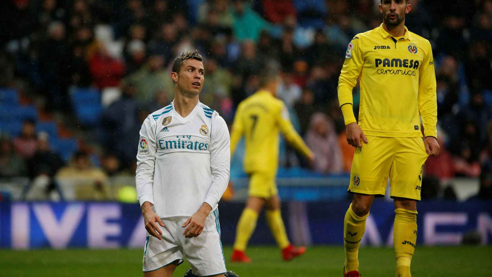 Cristiano Ronaldo ante el Villarreal.