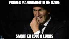 Meme sobre Zidane y Lucas. Foto: memedeportes.com