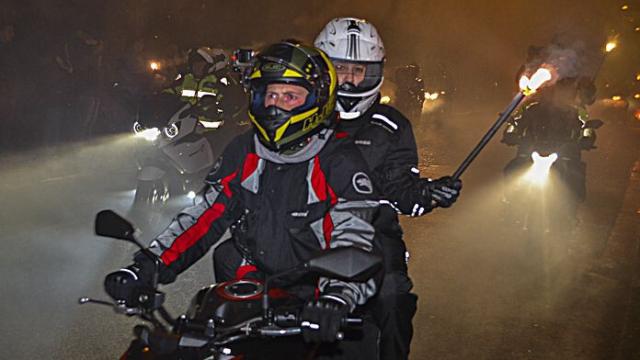 Desfile de antorchas en 2018