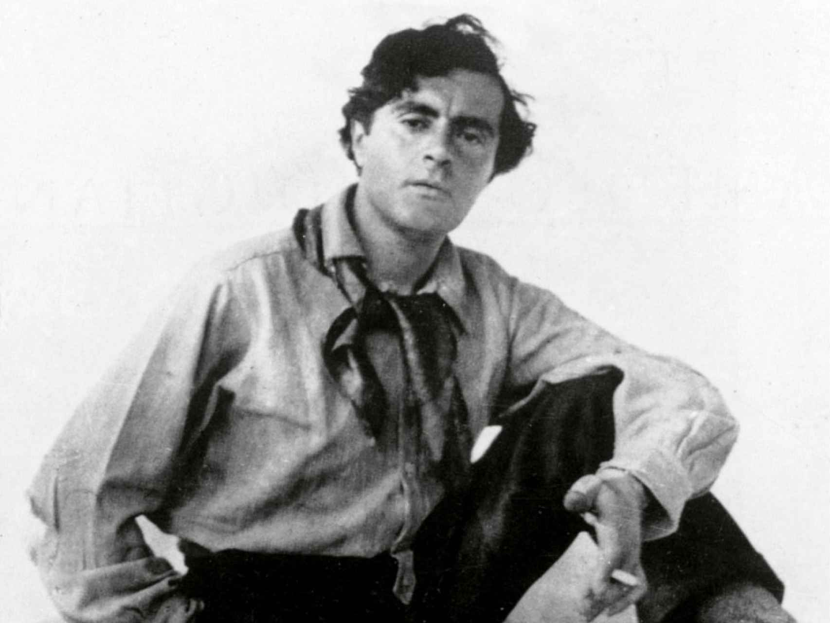 Un retrato del fotógrafo Marc Vaux del artista italiano Amedeo Modigliani.