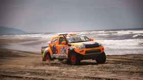 El coche con el que Jesús Calleja ha disputado este Dakar.