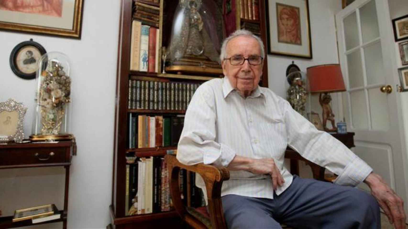 El poeta Pablo García Baena. Junta de Andalucía.