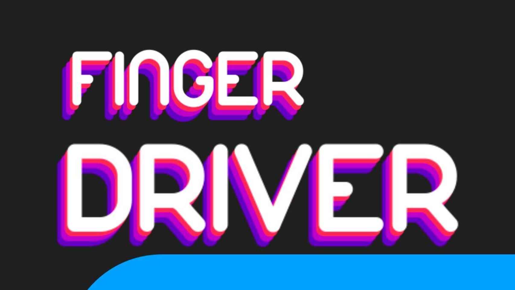 El juego de conducción más difícil también es el más simple: Finger Driver