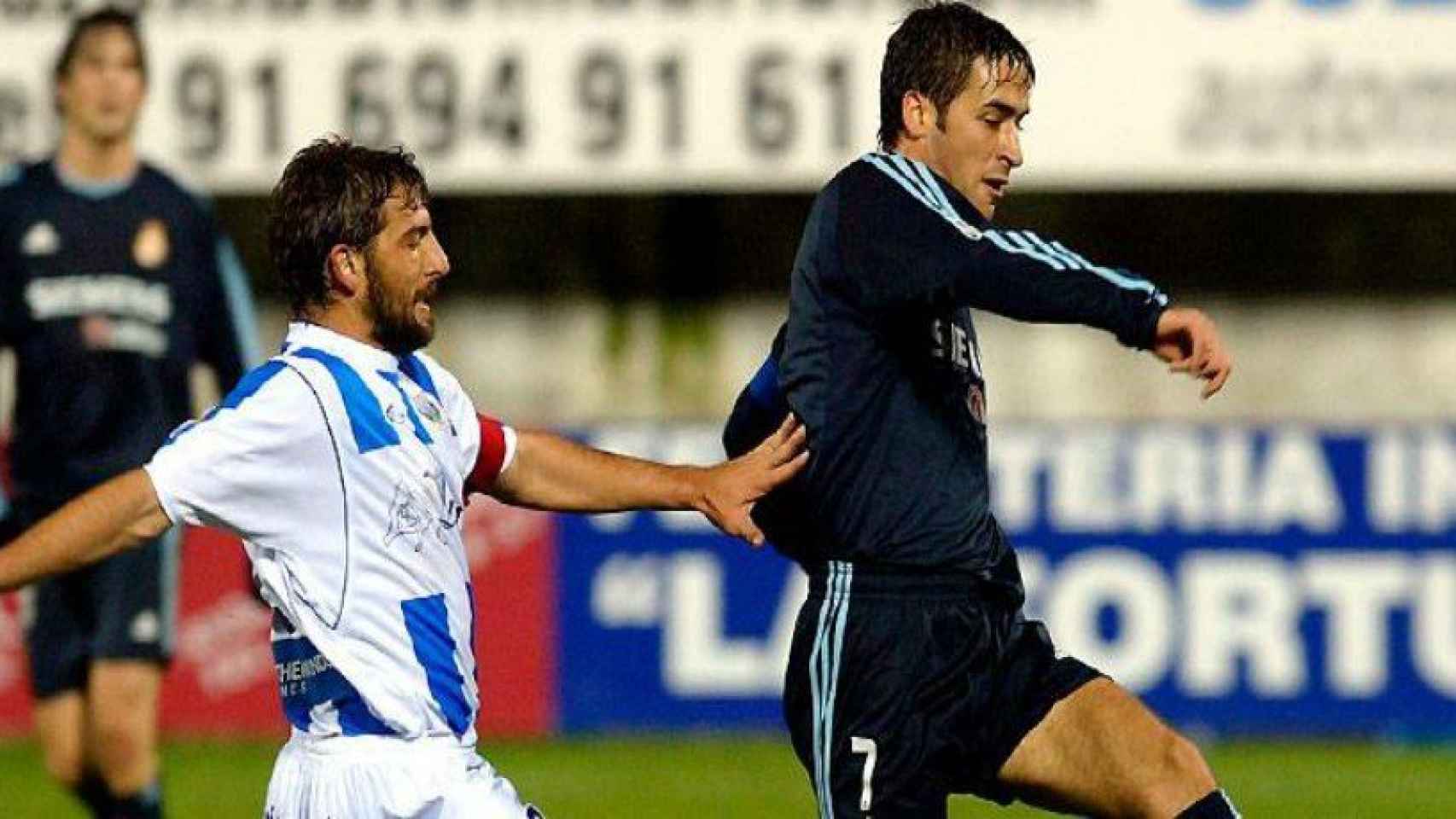 Raúl contra el Leganés en la 2003/2004