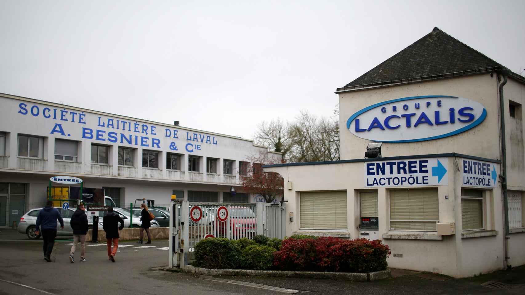 La sede de Lactalis en Laval, Francia.
