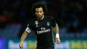 Marcelo, en el Celta-Real Madrid