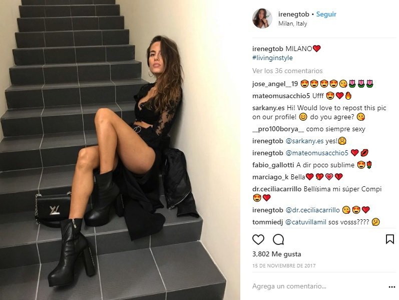 Instagram Irene Gonzalez Toboso
