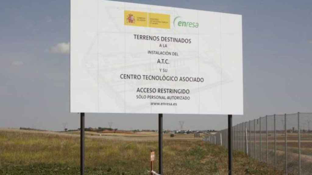 Terrenos elegidos por el Gobierno para el cementerio nuclear, en Villar de Cañas (Cuenca).