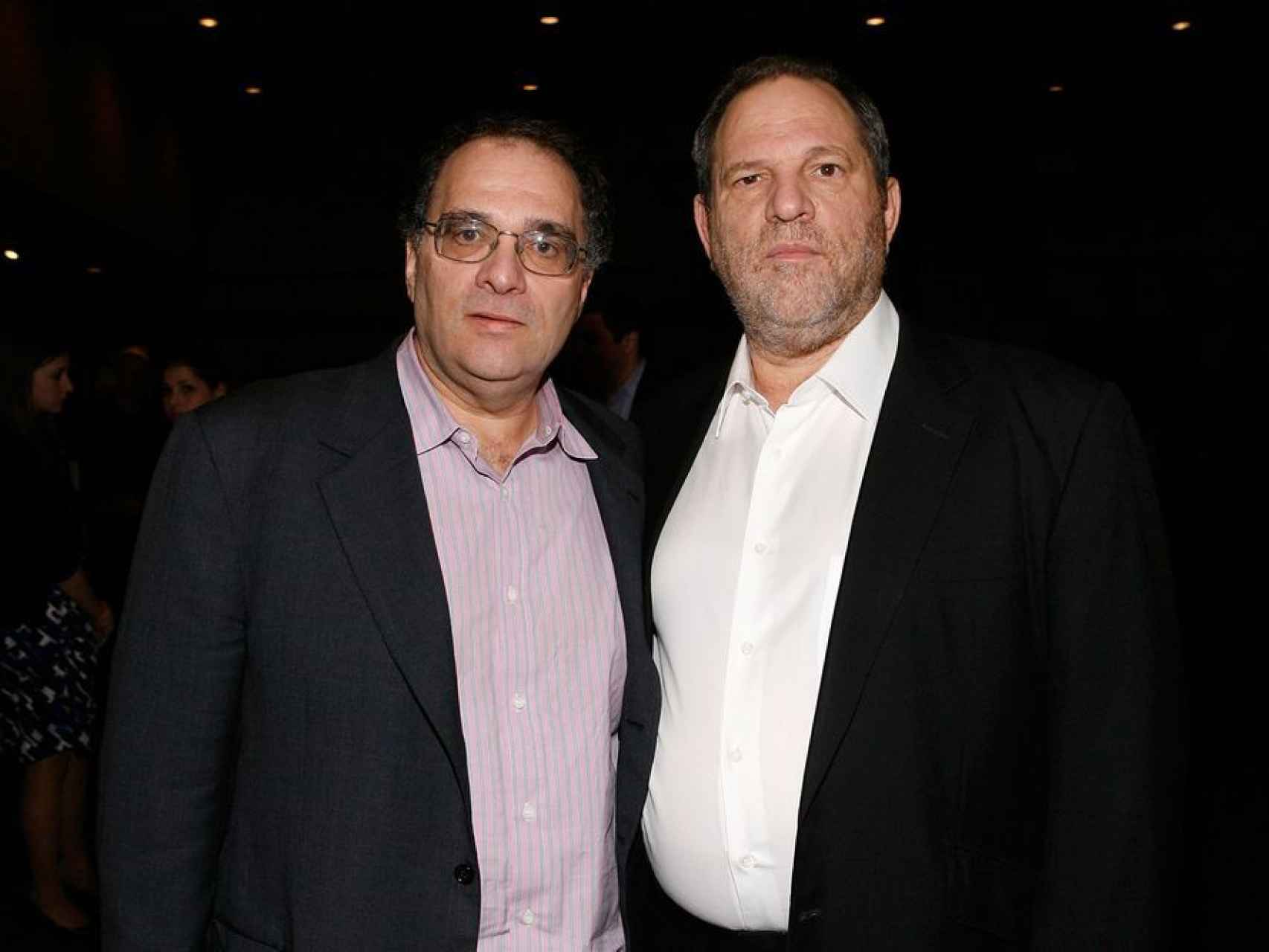 Bob y Harvey Weinstein, en 2009.