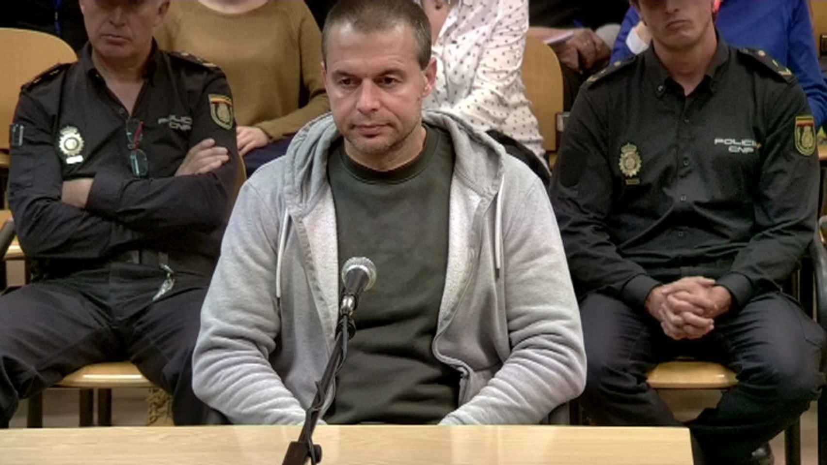 Antonio Ángel Ortiz, en el juicio celebrado en la Audiencia de Madrid en 2016.