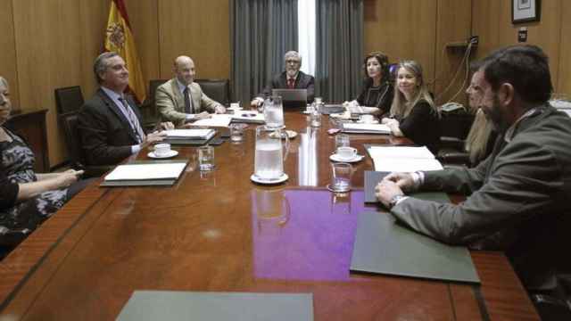 Reunión de la Comisión Disciplinaria del CGPJ.