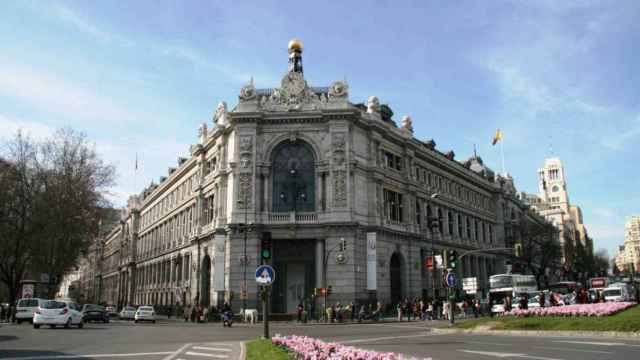 Sede del Banco de España, en la madrileña plaza de Cibeles.