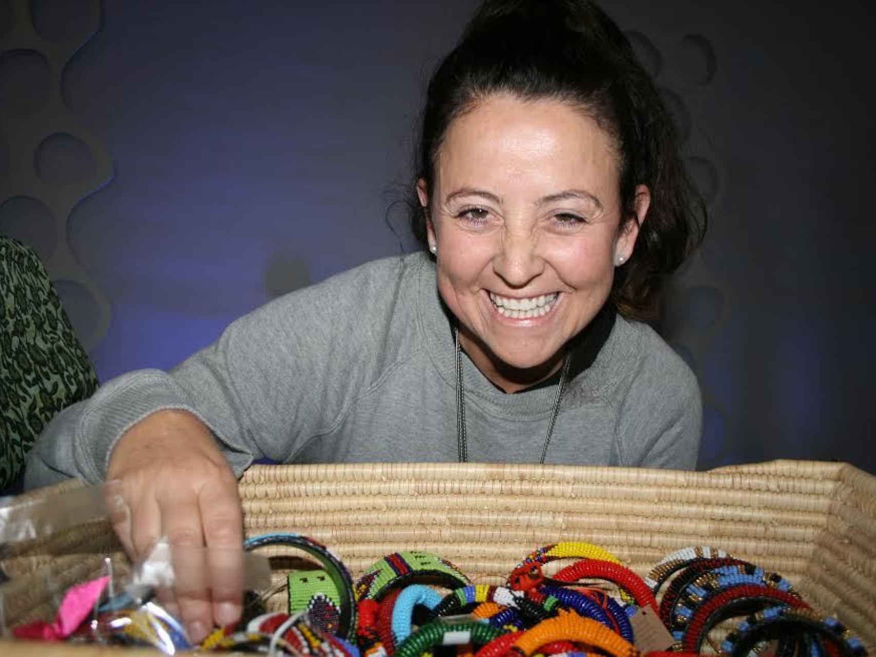 María de los Ángeles Carpio ha creado una fundación que lleva su nombre y que se financia cons las aportaciones de sus socios y a través de la venta de productos hechos por viudas de Tanzania.