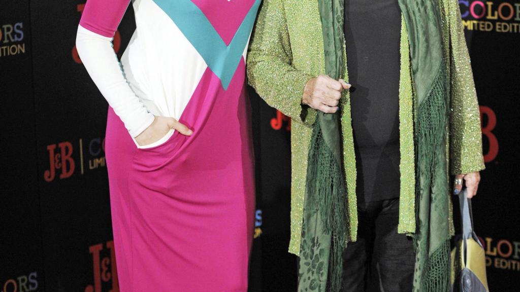 Nieta y abuela en 2012.
