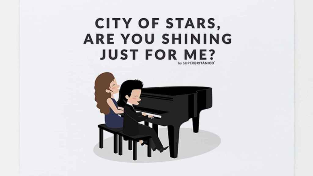 La lámina de City of Stars, que cantaron Amaia y Alfred.