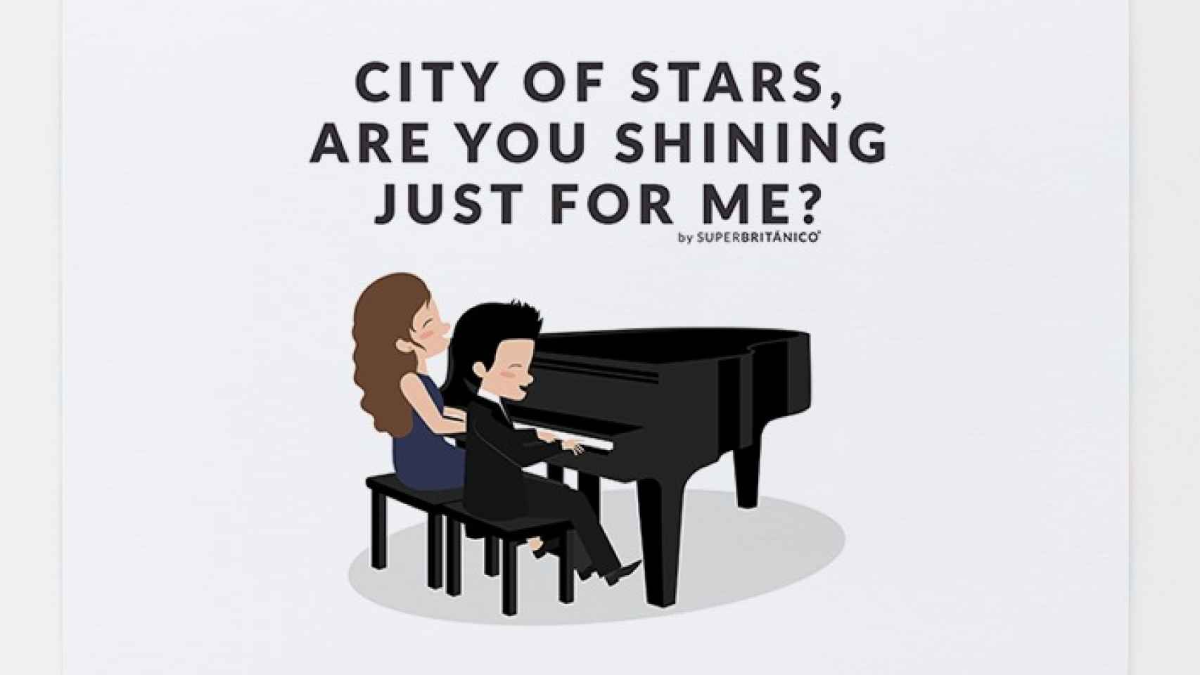 La lámina de City of Stars, que cantaron Amaia y Alfred.