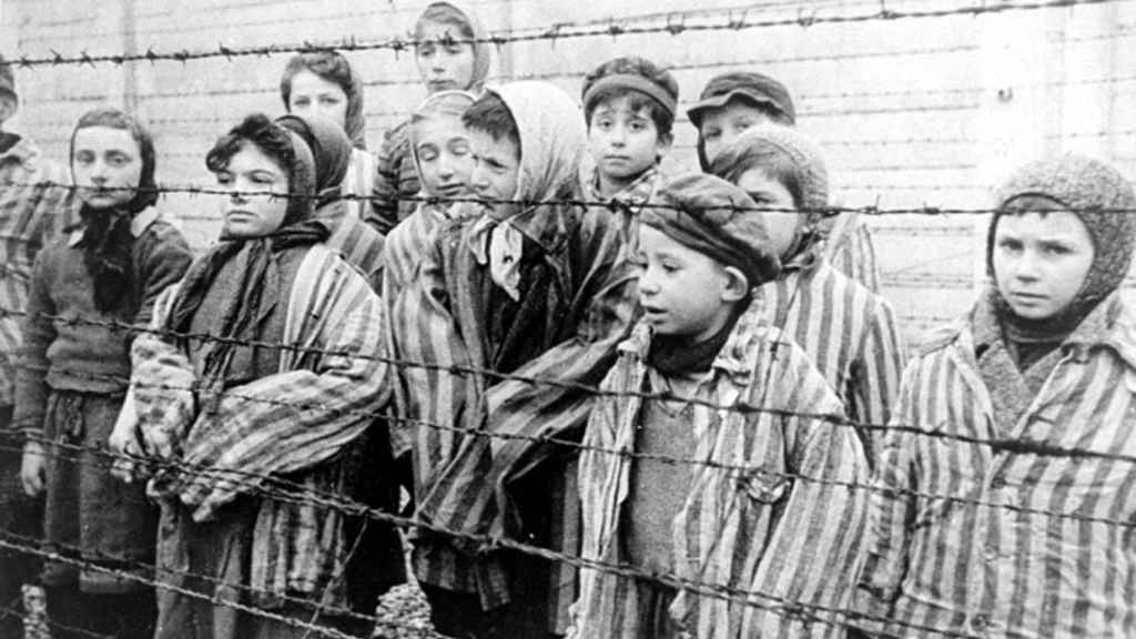 Niños en campos de concentración.