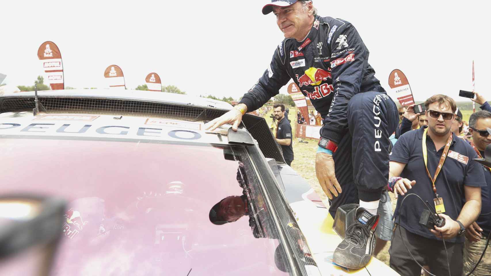Carlos Sainz y su segundo Dakar en imágenes