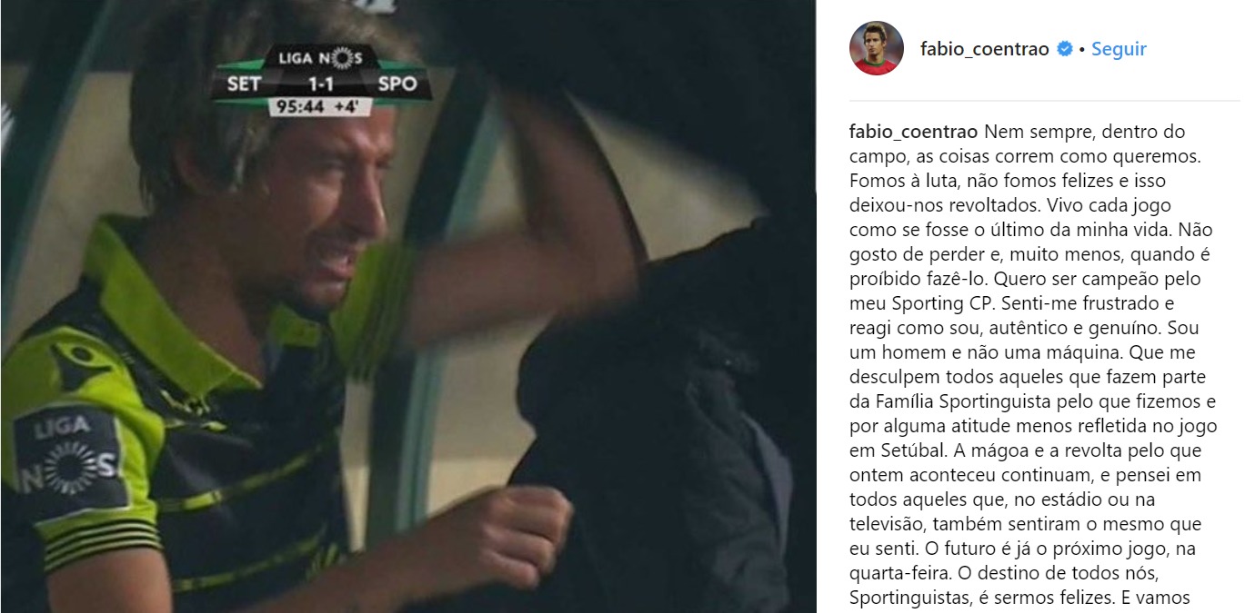 Coentrao explica sus lágrimas con el Sporting: Vivo cada partido como si fuese el último