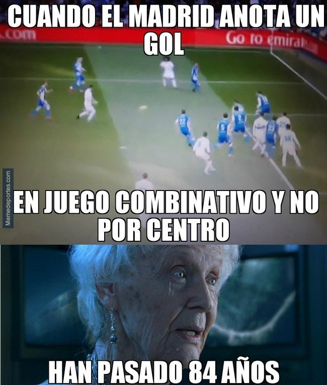 Los mejores memes del Real Madrid - Deportivo