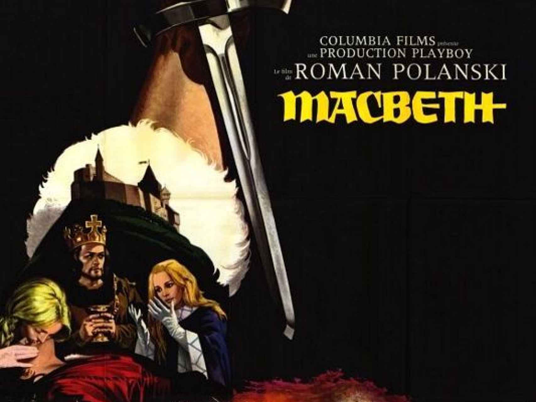 Cartel de 'Macbeth', la siguiente película de Polanski tras 'La semilla del diablo'