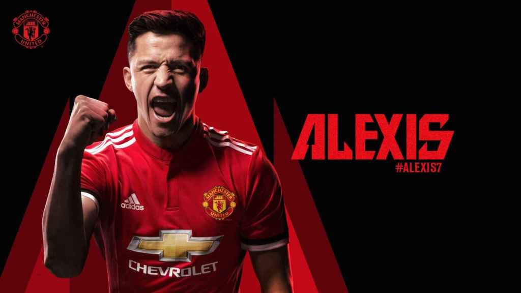 Alexis Sánchez ya es jugador del Manchester United.