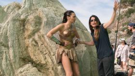 Patty Jenkins en el rodaje de 'Wonder Woman'.