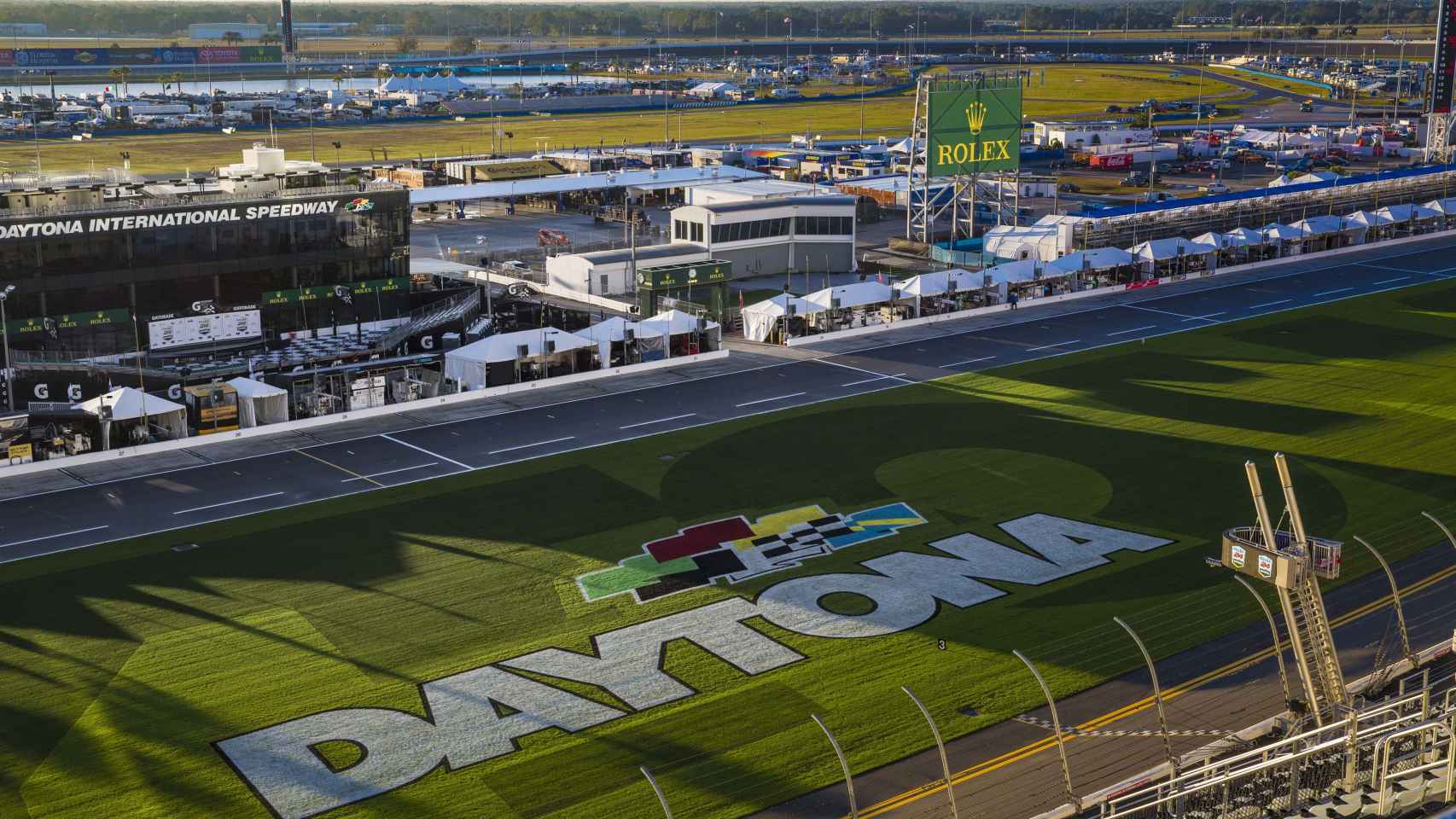 Imagen aérea del Daytona Speed Circuit.
