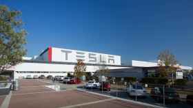 La fábrica de Tesla en Fremont, California.