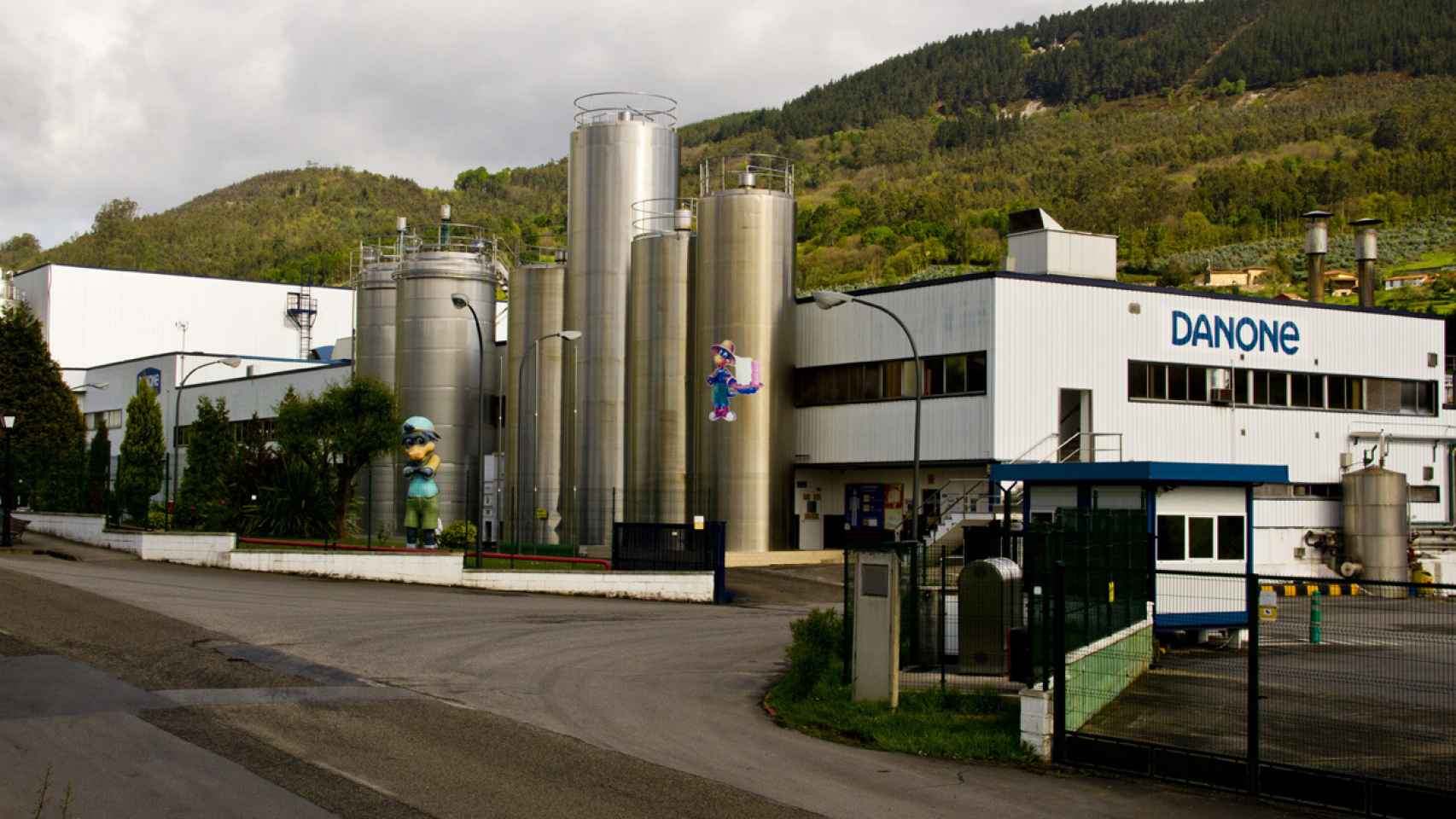 Factoría de Danone en Salas, Asturias.