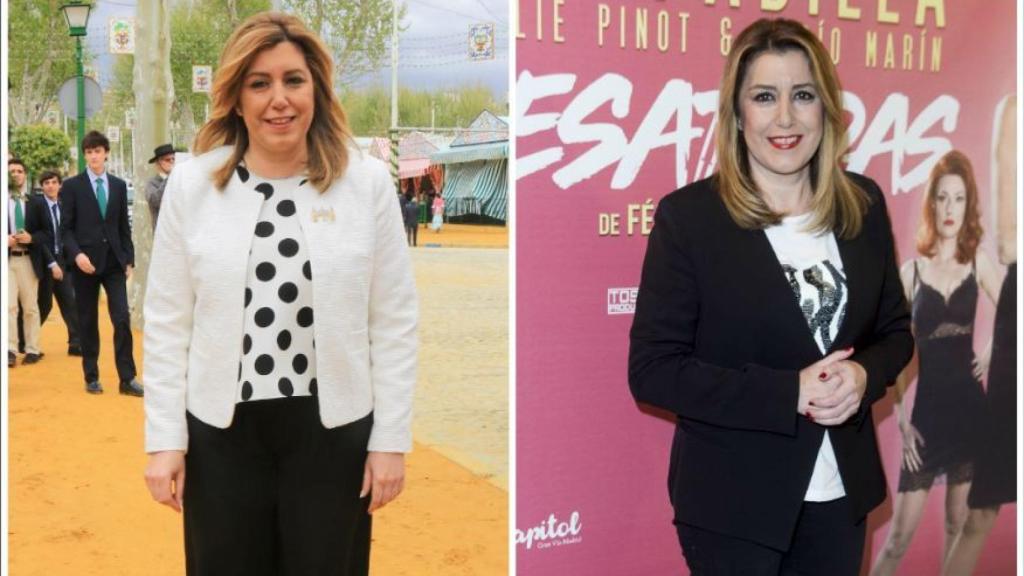 Susana Díaz en un montaje.