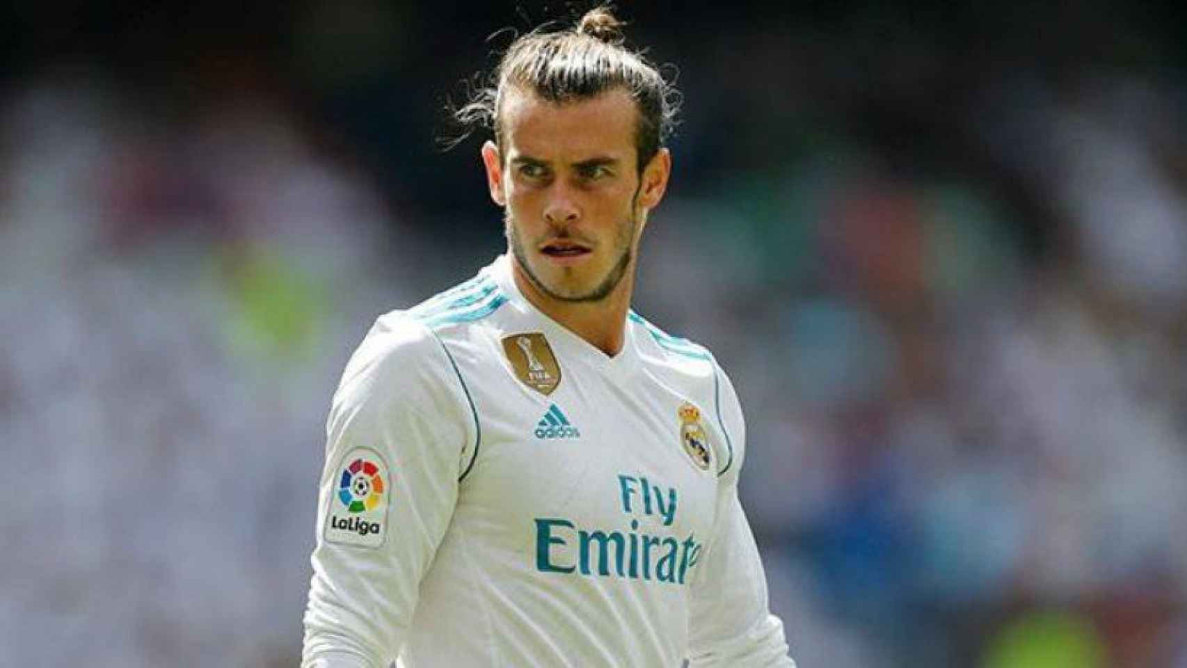 Gareth Bale en un partido del Madrid