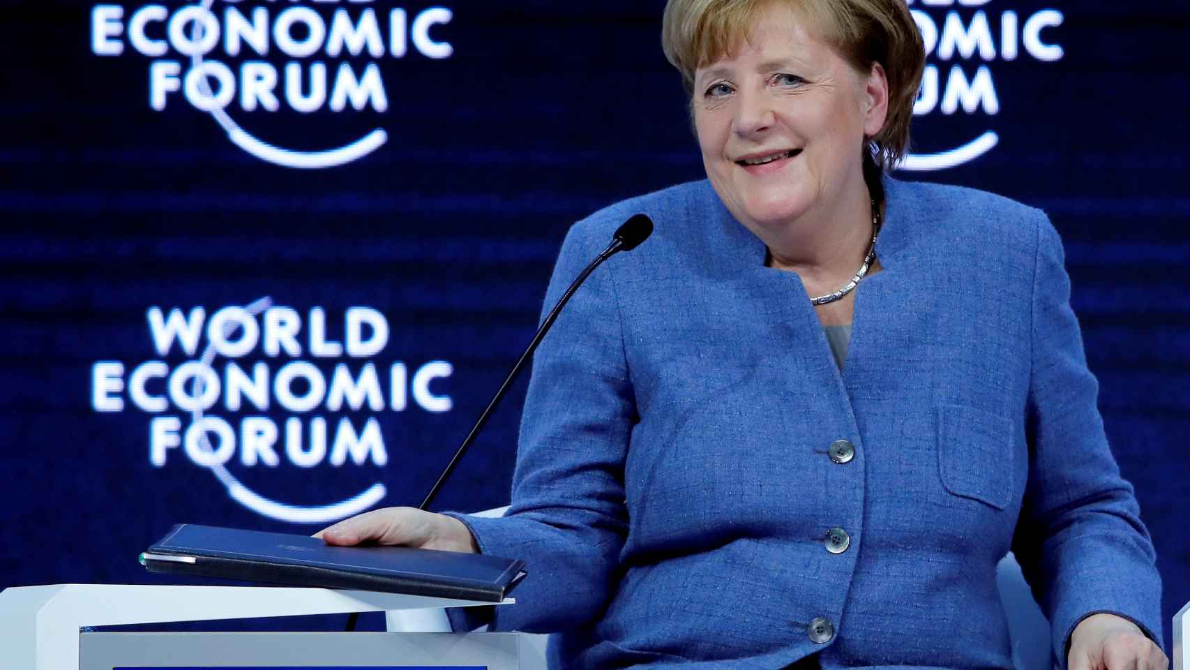 La canciller en funciones de Alemania, Angela Merkel.